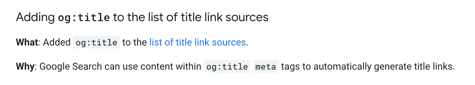 open graph title tag documentation