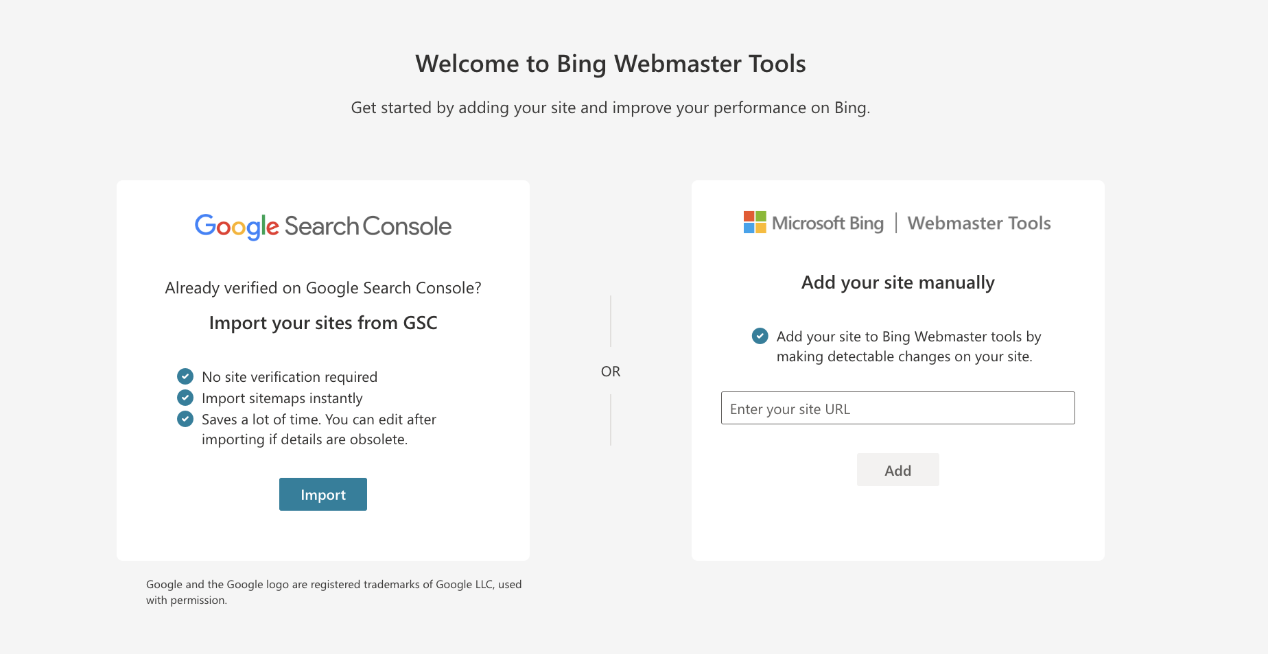 Verification of Website on Bing Webmaster Tools