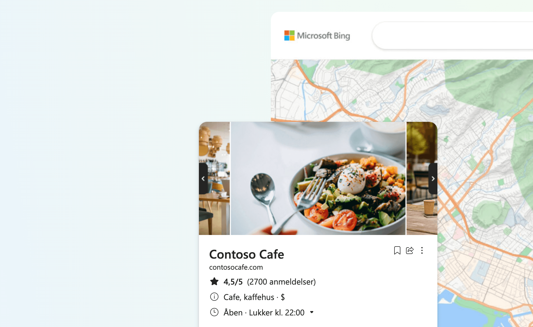 Bing Places example