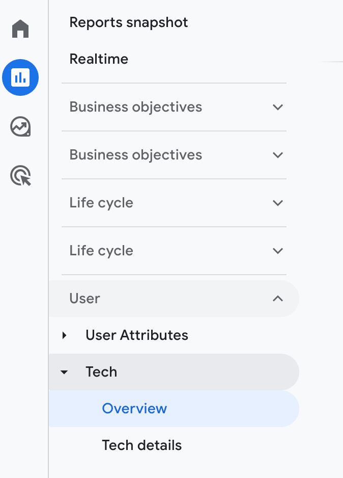 Mobile insights on Google Analytics