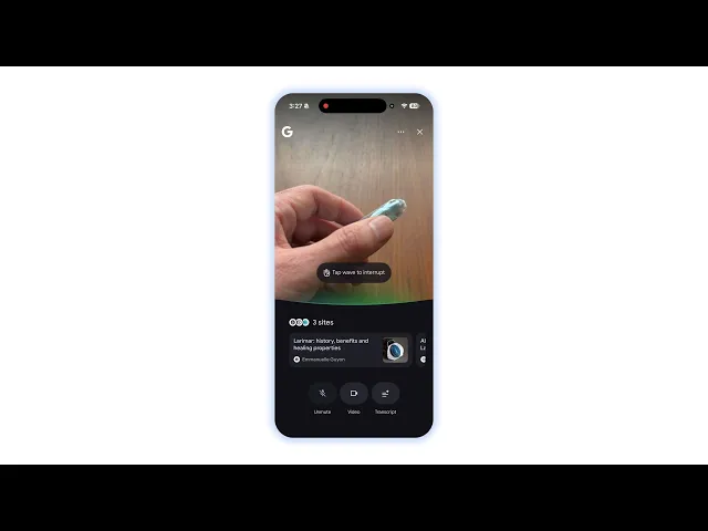 Search Live with newest Gemini model